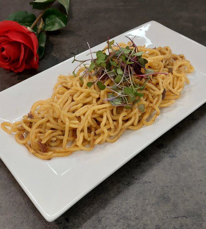 Spaghetti with Anchovies